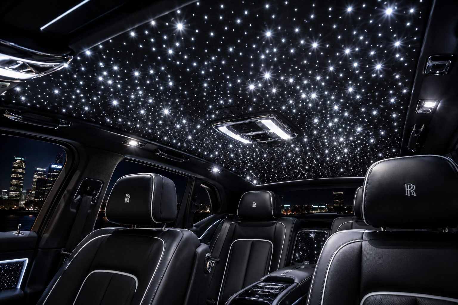 Luxury custom interior star headliner